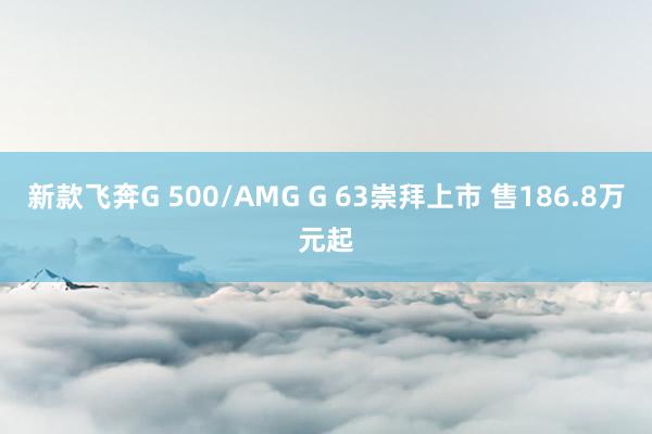 新款飞奔G 500/AMG G 63崇拜上市 售186.8万元起